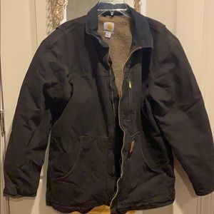 NWT Men’s dark brown carhartt jacket!